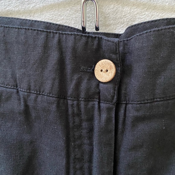 Venus Black Shorts with White Ruffle Edges - Picture 5 of 6